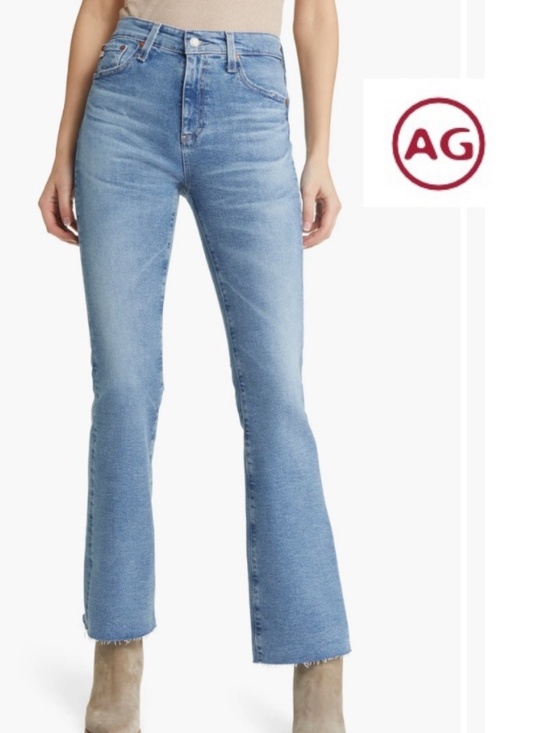Ag Adriano Goldschmied Denim - AG Farah High Rise boot cut jeans, 30, CB2650